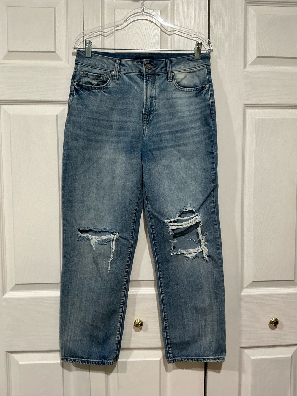 💙 Sincerely Jules Blue Distressed Denim Jeans - 9/29 (01553)